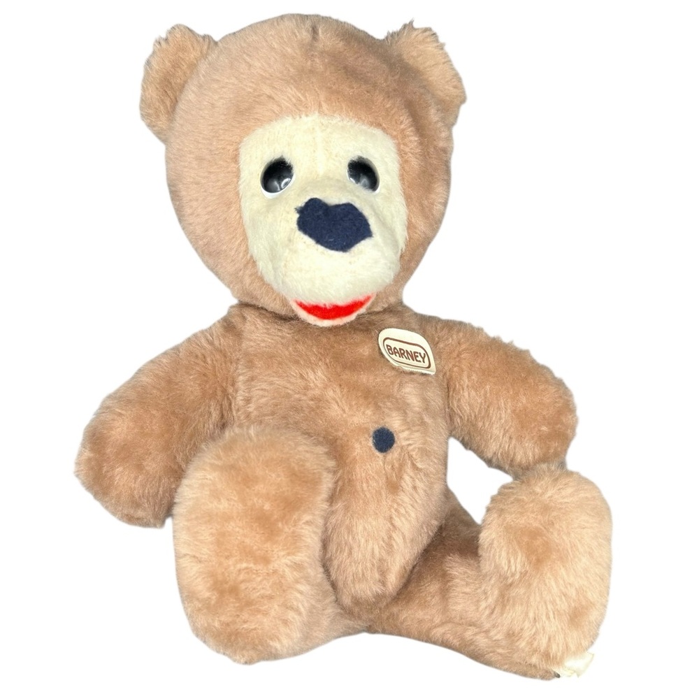 Vtg 1970s Barney Animal Fair 14" Brown Teddy Bear